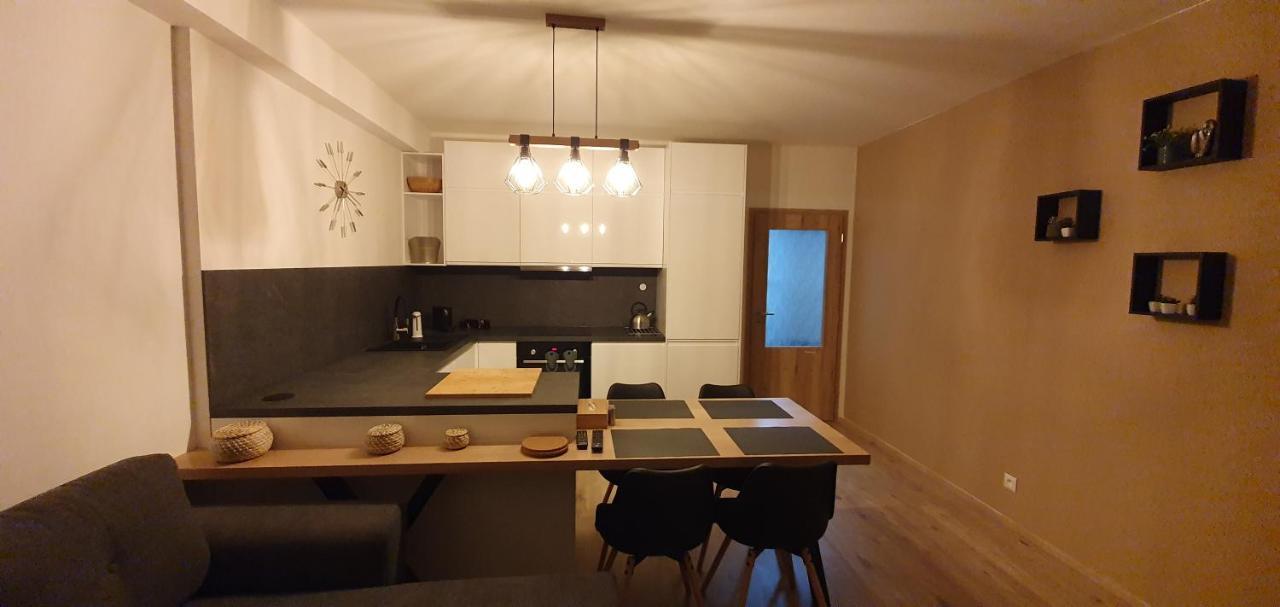 Apartman Nerudovka D 104, Finska Sauna, Garazove Stani Loučná pod Klínovcem Dış mekan fotoğraf
